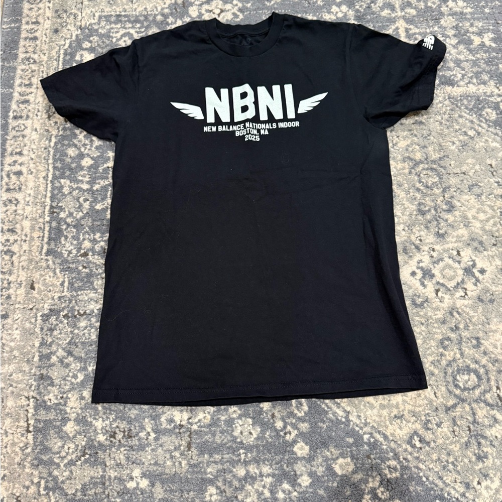 New Balance Indoor Nationals Black Men's T-Shirt